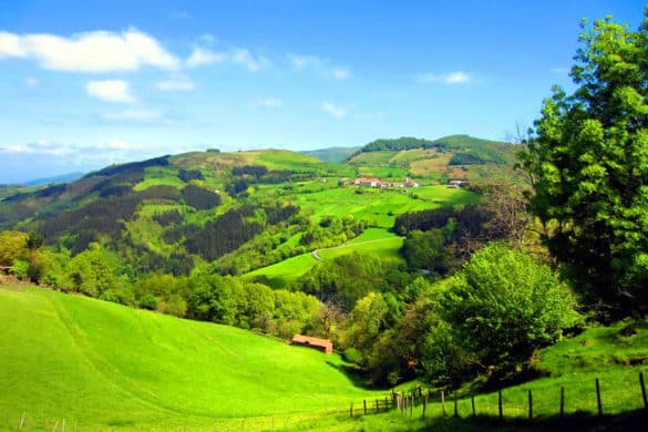 Los preciosos Valles de Malerreka en Navarra